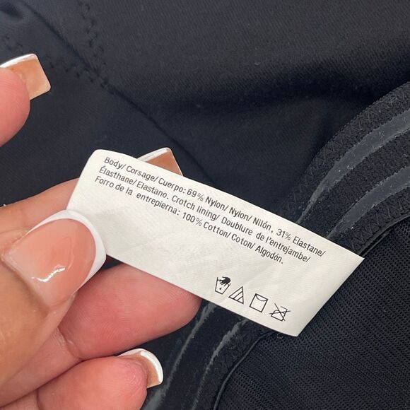 Maidenform Inspirations Women’s Black High-Waist Boy Shorts Shapewear Medium - Picture 9 of 16